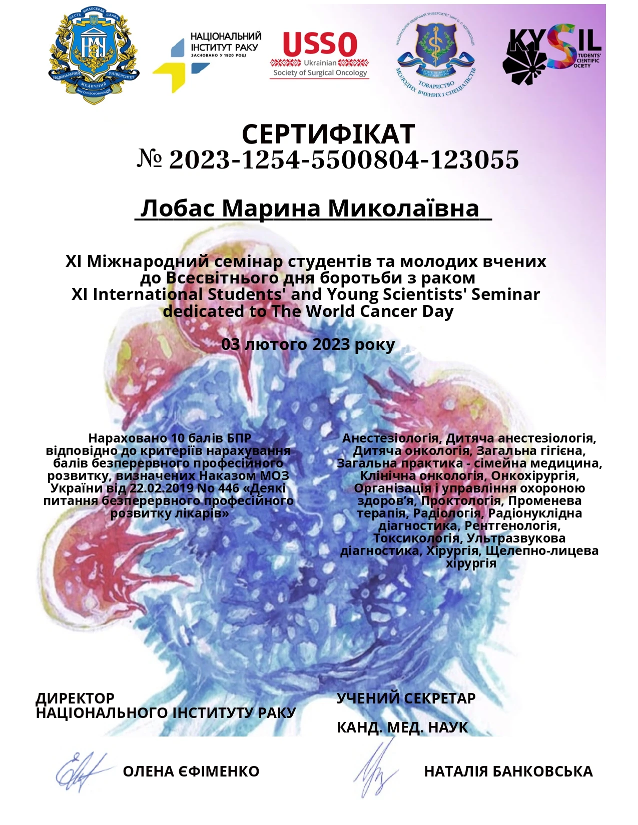 Лобас Марина Миколаївна