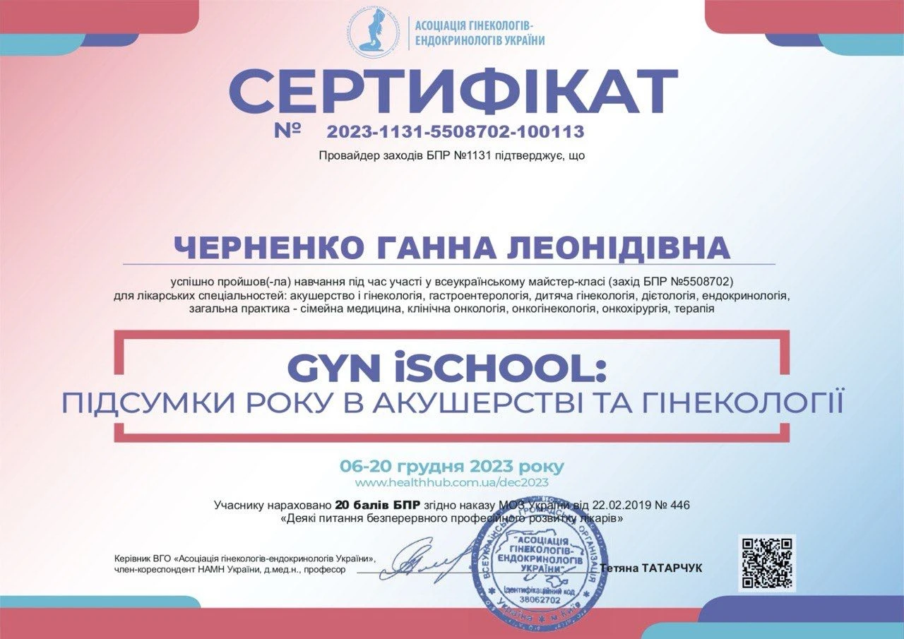 Черненко Анна Леонидовна