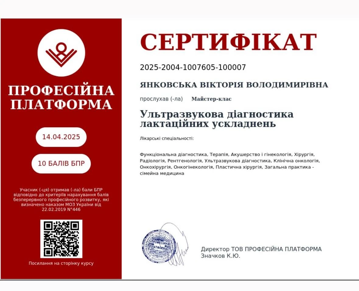 Янковская Виктория Владимировна