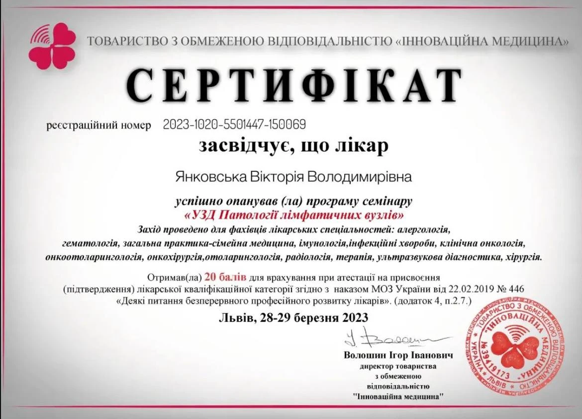 Янковская Виктория Владимировна
